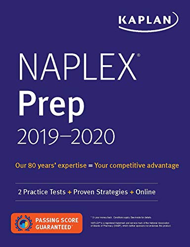 NAPLEX Prep 2019-2020: 2 Practice Tests + Proven Strategies + Online