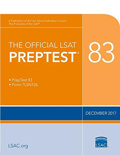 The Official LSAT PrepTest 83: (Dec. 2017 LSAT)