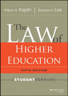 The Law of Higher Education. 5th Edition: Student Version