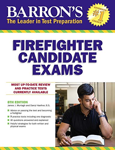 Barron's Firefighter Candidate Exams (Barron's Firefighter Exams)
