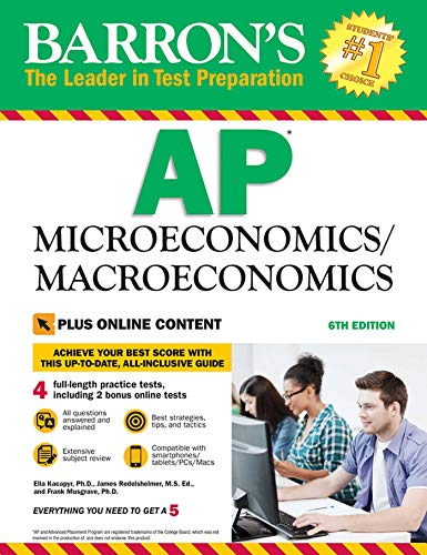 Barron's AP Microeconomics/Macroeconomics with Online Tests