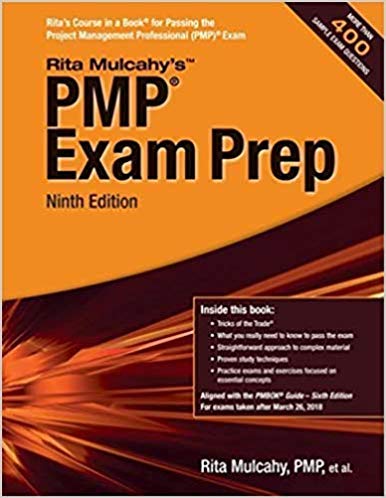[New Factory Sealed]: Rita Mulcahy's PMP Exam Prep. 2018 ninth Edition (for PMP&reg; Exams Taken after March 26. 2018.). 672 pages. more than 400 sa